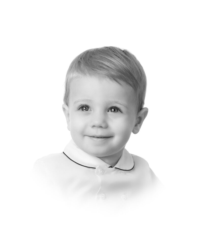 Boy's heirloom portrait