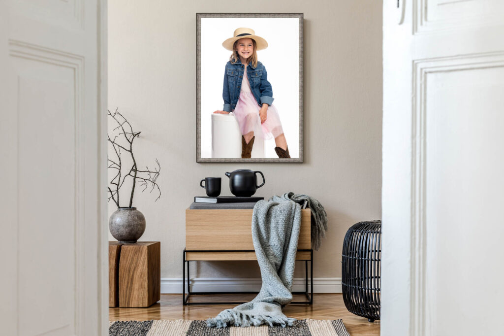 Displaying family photos