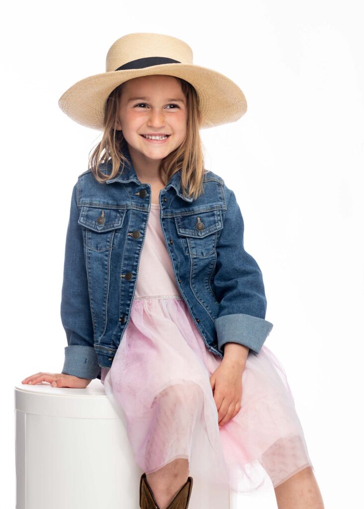 Key Milestone Portrait for Personality-Filled 4 Year Old | Lisa Maco Photography, LLC, Washington DC Portrait Photographer