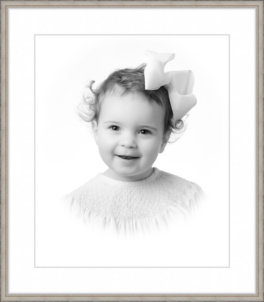 Heirloom Portrait of a preschooler