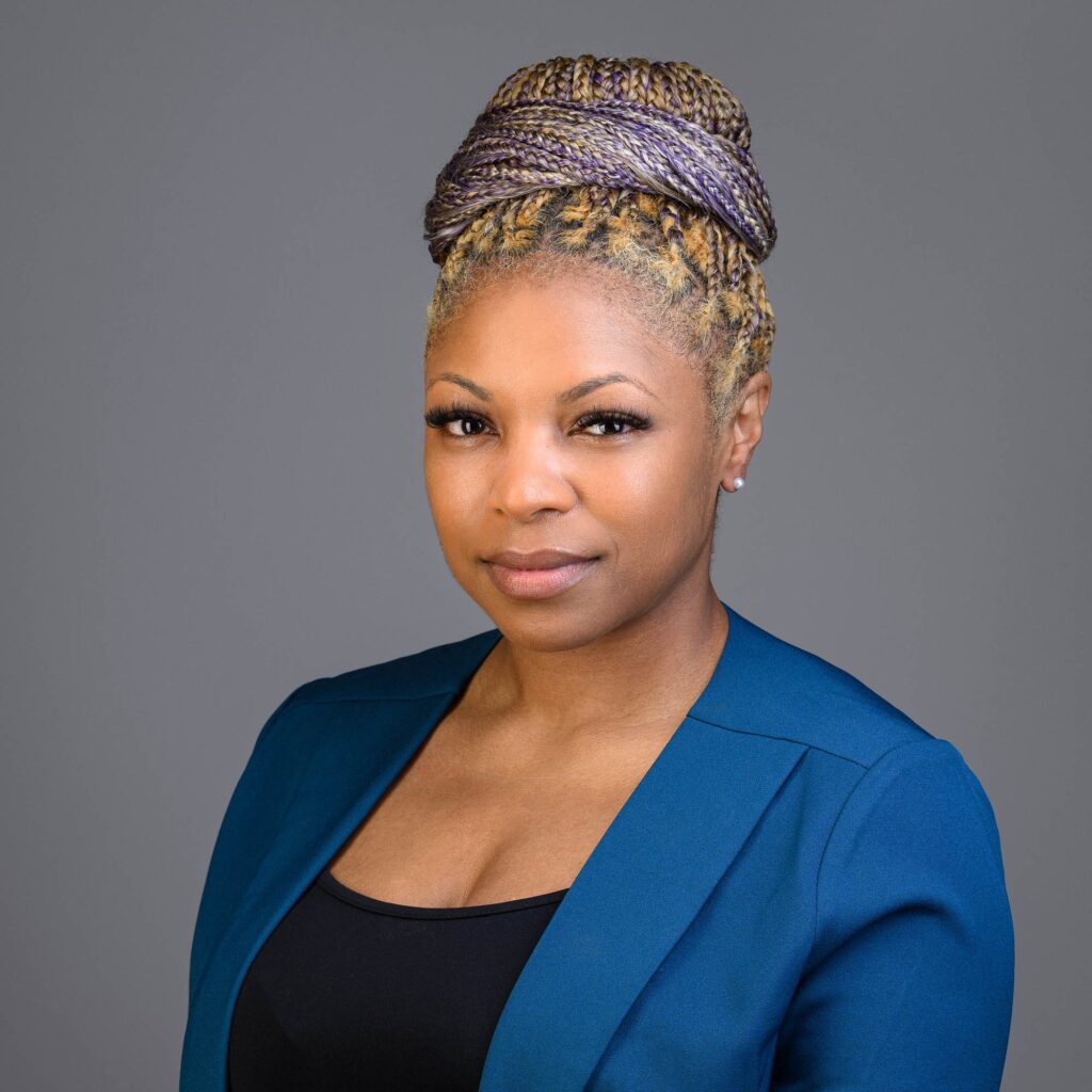 professional DC headshot for woman who wants to let her individuality shine through