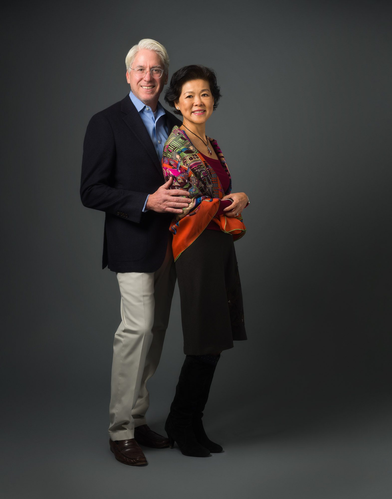 mature couple portrait