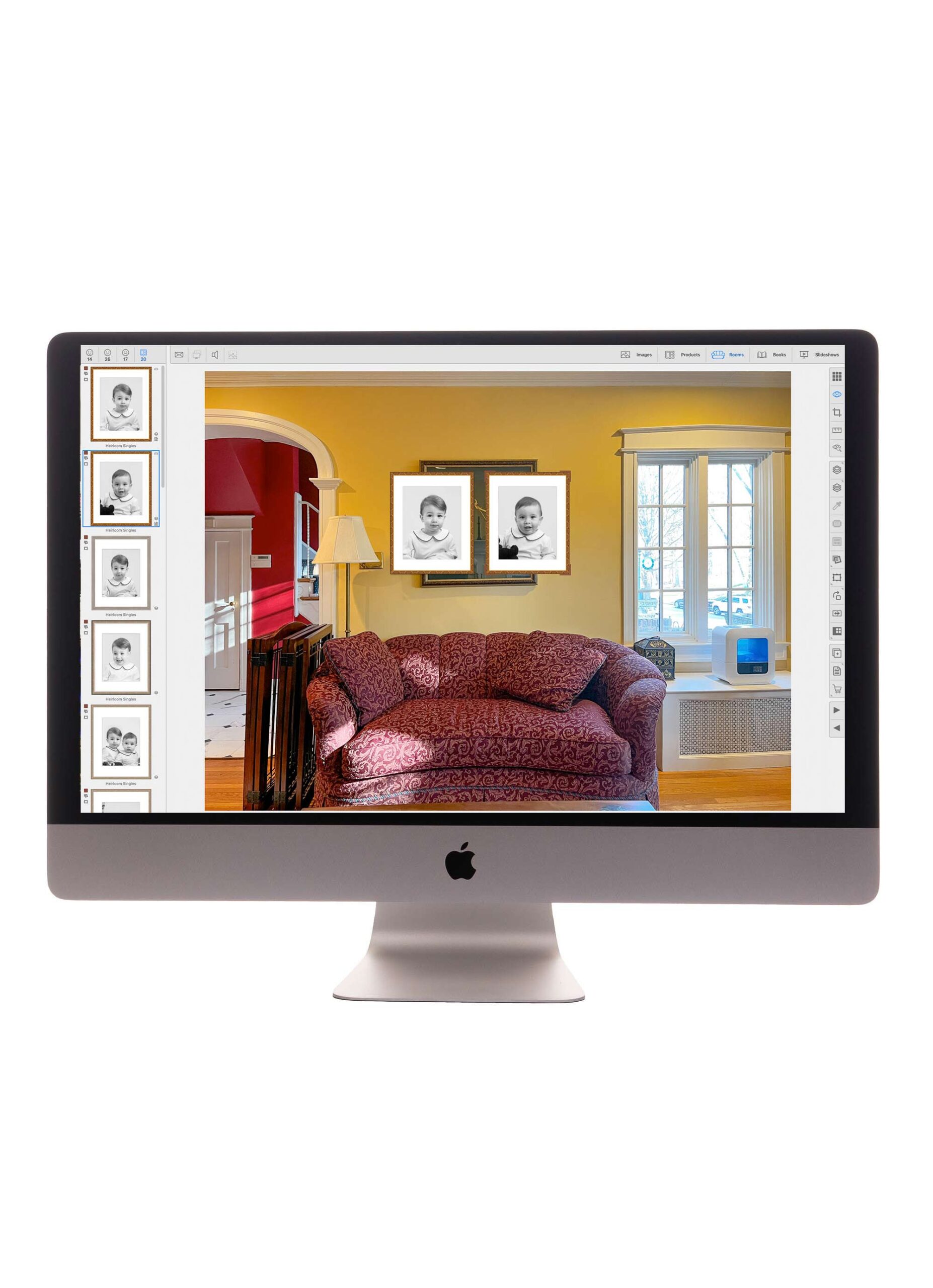 see your artwork on your own walls